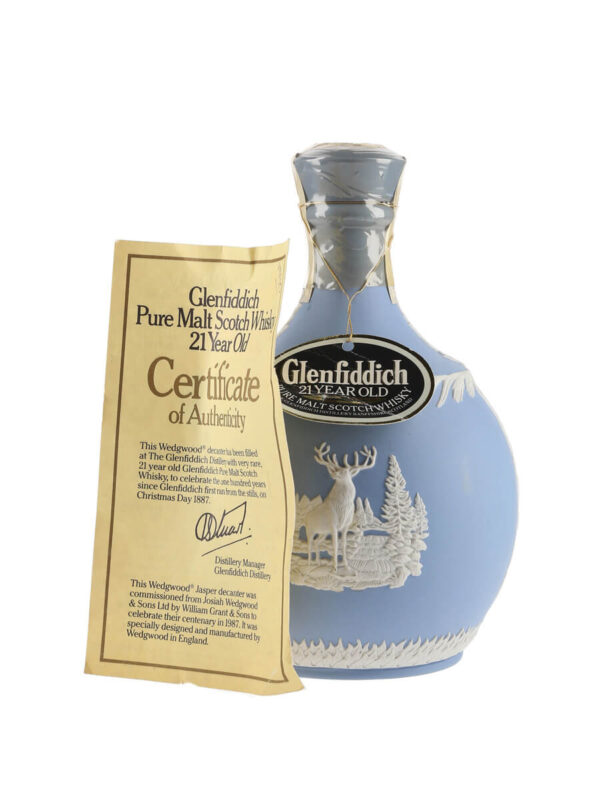 Glenfiddich 21 Year Old Wedgwood Decanter