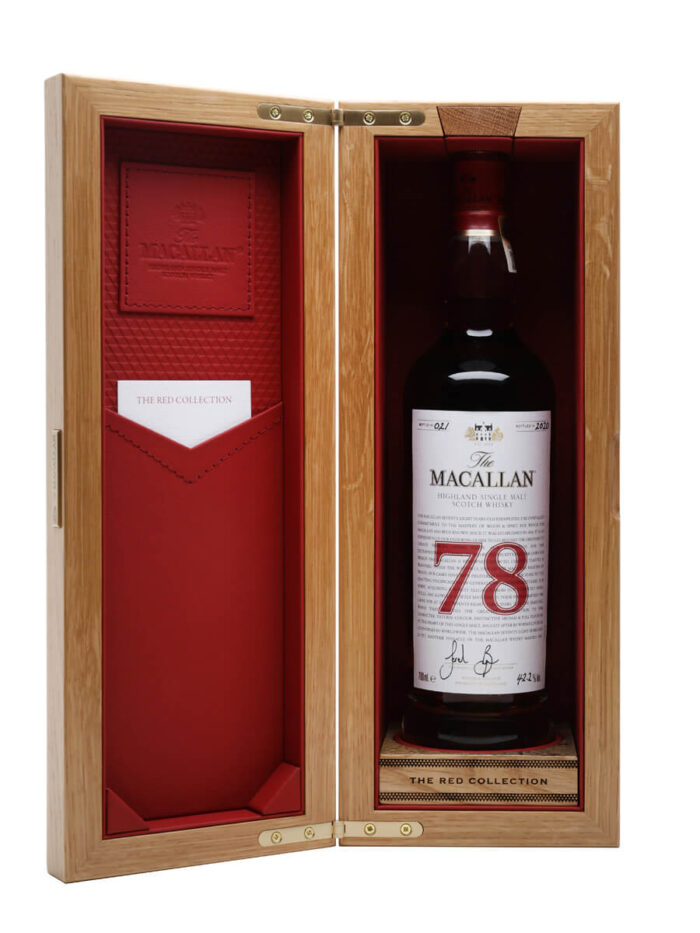 Macallan 78 Year Old The Red Collection